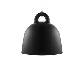 Normann Copenhagen Campana grande de la lámpara colgante negro