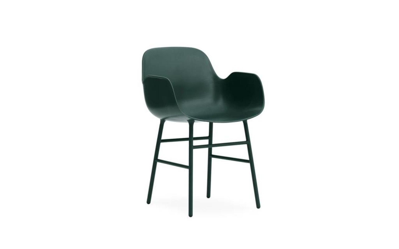 Normann Copenhagen Form Armchair steel green Normann Copenhagen Form Armchair steel green