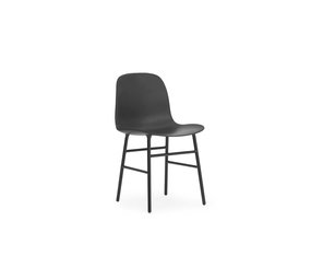 Normann Copenhagen Formez Chaise Chaise en acier noir Normann Copenhagen Formez Chaise Chaise en acier noir