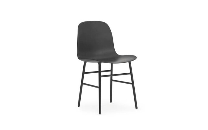 Normann Copenhagen Bilden Stuhl Stuhl Steel Black