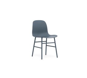 Normann Copenhagen Form stolsetet stål blå Normann Copenhagen Form stolsetet stål blå