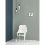 Normann Copenhagen Form Chair stoel staal wit Normann Copenhagen Form Chair stoel staal wit