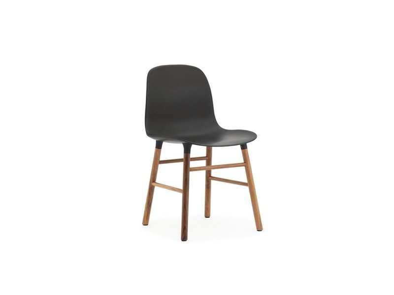 Normann Copenhagen Form walnut black LIVING AND CO. House Doctor Forms chair black LIVING AND CO.