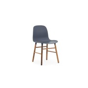 Normann Copenhagen Form Chair walnut blue