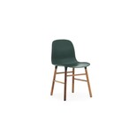 Normann Copenhagen Form Chair Walnut stol grønn Normann Copenhagen Form Chair Walnut stol grønn