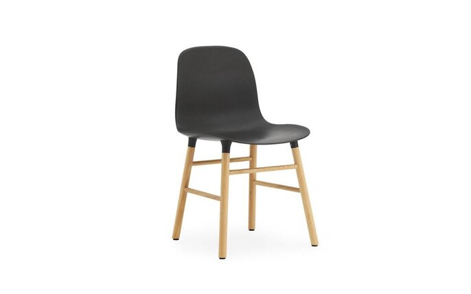 Normann Copenhagen Form Stuhl Eiche Stuhl schwarz