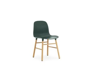 Normann Copenhagen Form Chair eik stol grønn Normann Copenhagen Form Chair eik stol grønn