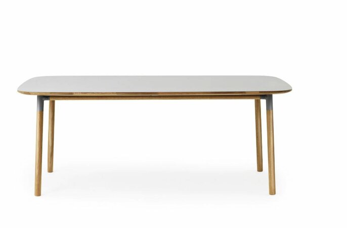 Normann Copenhagen Form table oak grey