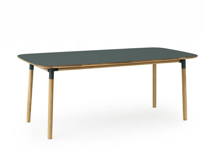 Normann Copenhagen Form table oak green Normann Copenhagen Form table oak green