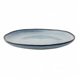 Bloomingville Plato Sandrine azul juego de 6 piezas