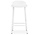 Form Barstoel staal wit