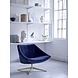 Bloomingville Eleganter blauer Samt-Sessel Bloomingville Eleganter blauer Samt-Sessel