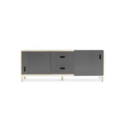 Normann Copenhagen Kabino sideboard with drawers grey Normann Copenhagen Kabino sideboard with drawers grey