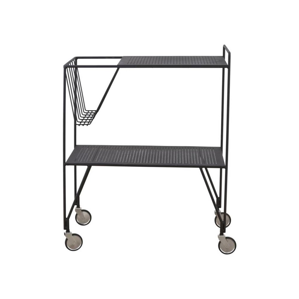 House Doctor Use trolley zwart metaal House Doctor Use trolley zwart metaal