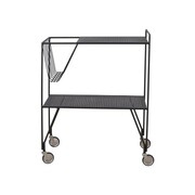 House Doctor Utilizzare black metal trolley