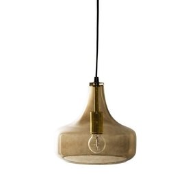Bloomingville lampe suspendue en verre Brown Bloomingville lampe suspendue en verre Brown