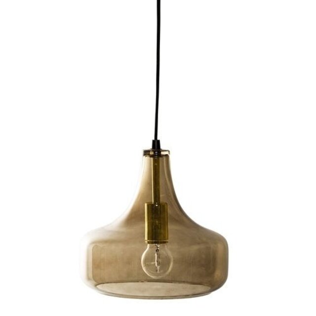 Bloomingville lampe suspendue en verre Brown