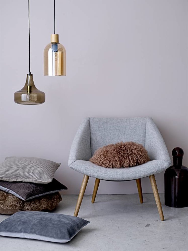 Bloomingville Brunt glas taklampa Bloomingville Brunt glas taklampa