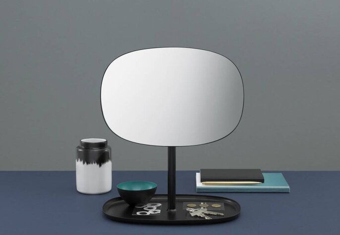 Normann Copenhagen Flip gris miroir