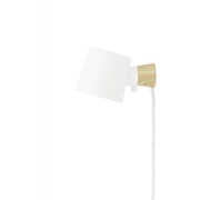 Normann Copenhagen Aumento lampada da parete bianca