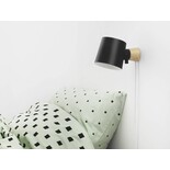 Normann Copenhagen Rise wandlamp zwart Normann Copenhagen Rise wandlamp zwart