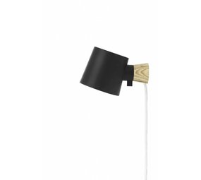 Normann Copenhagen Rise vegglampe svart Normann Copenhagen Rise vegglampe svart