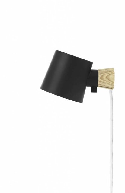 Normann Copenhagen Rise wandlamp zwart