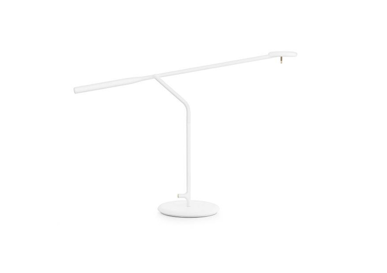 Normann Copenhagen Flusso lampada da tavolo bianco