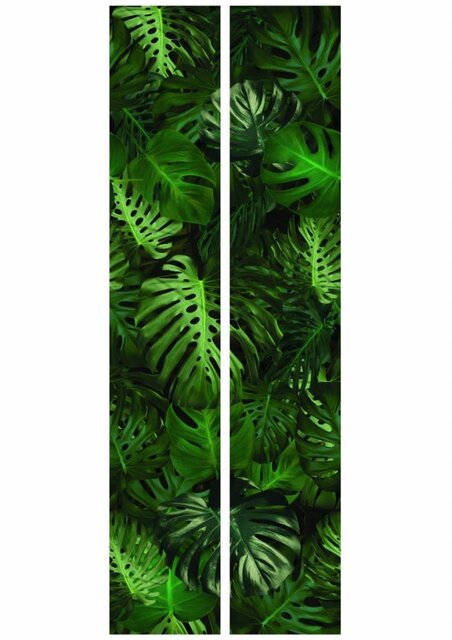 KEK Amsterdam Tropical Monstera papel tapiz tejido