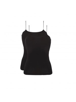 Ten Cate Ten Cate Dames Hemd Spaghetti band 2-pack