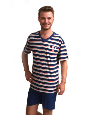 Outfitter Heren Shortama Outfitter Gestreept