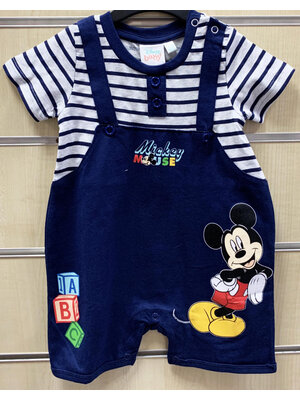 Disney Disney Mickey Mouse Babypakje Tuinbroek Disney Disney Mickey Mouse Babypakje Tuinbroek