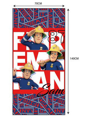 Fireman Sam Brandweerman Sam Strandlaken