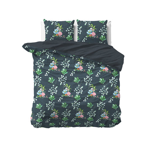 Dreamhouse Dreamhouse Satin Botanical Nature Leaves Dekbedovertrek