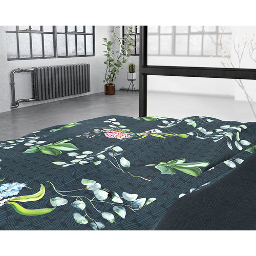 Dreamhouse Dreamhouse Satin Botanical Nature Leaves Dekbedovertrek