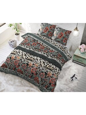 Sleeptime Sleeptime Panther Lacy Anthracite Dekbedovertrek