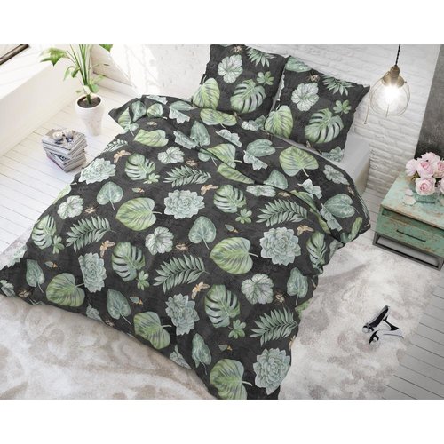 Sleeptime Sleeptime Botanical Anthracite Dekbedovertrek