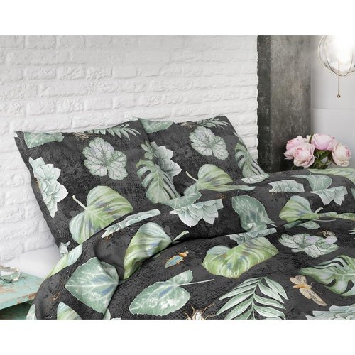 Sleeptime Sleeptime Botanical Anthracite Dekbedovertrek