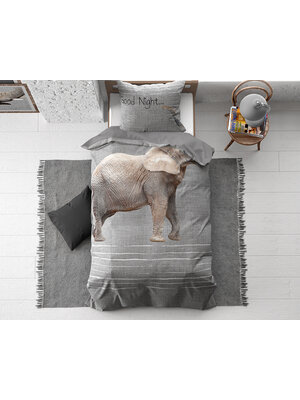 Dreamhouse Dreamhouse Kids  Goodnight Olifant Dekbedovertrek
