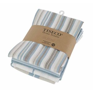 Tiseco Home Studio Tiseco Theedoek (5-pack, Blauw)