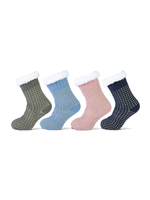 Eigen merk Homesocks met antislip - verkrijgbaar in 4 kleuren
