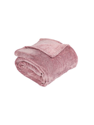 Tiseco Home Studio Tiseco Plaid Mauve flanel extra zacht
