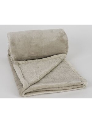 Clarysse Clarysse Plaid Soft Fleece Zand