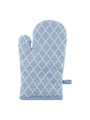 Tiseco Home Studio Tiseco  Ovenwant Geometric Blauw