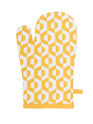 Tiseco Home Studio Tiseco  Ovenwant Geometric Geel