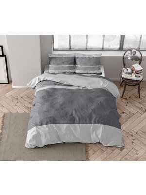 Dreamhouse Dreamhouse Flanel Skylar Antraciet Dekbedovertrek
