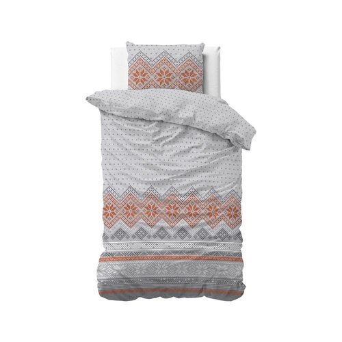 Dreamhouse Dreamhouse Flanel Olav Grey Dekbedovertrek