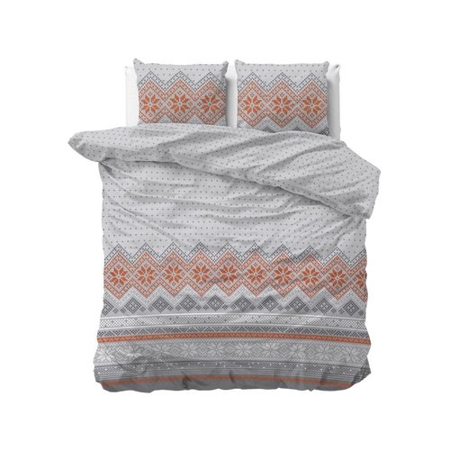 Dreamhouse Dreamhouse Flanel Olav Grey Dekbedovertrek