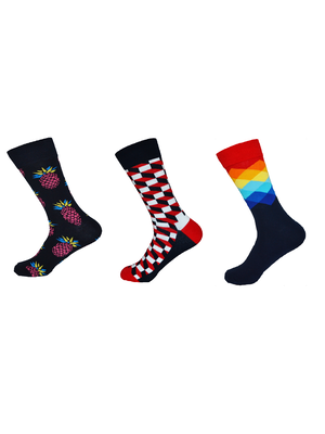 DUTCH POP SOCKS Dutch Fun Sokken Dames 3-pack