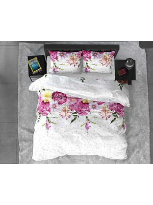 Sleeptime Sleeptime Soft Flanel Love Garden Dekbedovertrek